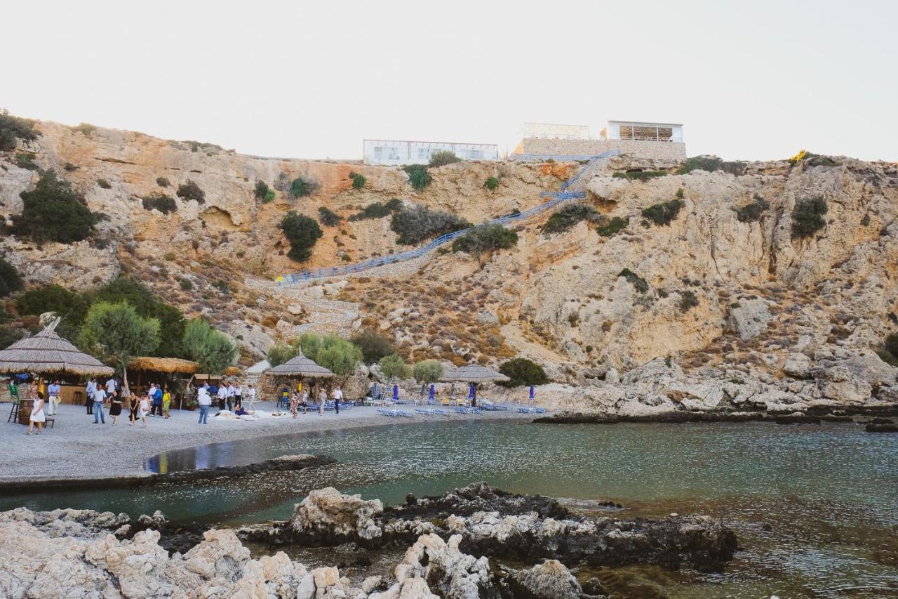 Grande Blue Suites With Private Bay Archangelos (Rhodes) Exterior foto