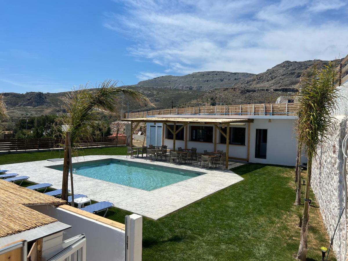 Grande Blue Suites With Private Bay Archangelos (Rhodes) Exterior foto